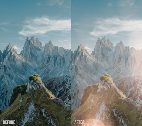 Light Leaks & Lens Flares - Video Overlays