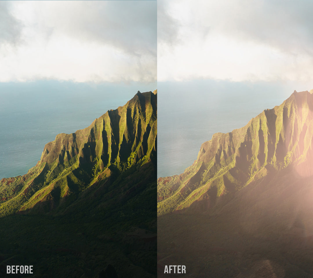 Light Leaks & Lens Flares - Video Overlays