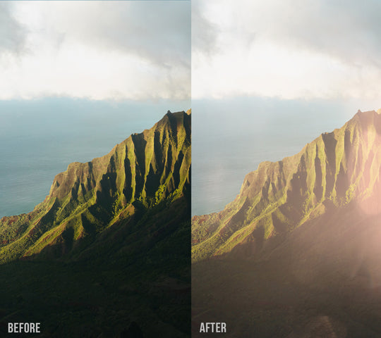 Light Leaks & Lens Flares - Video Overlays