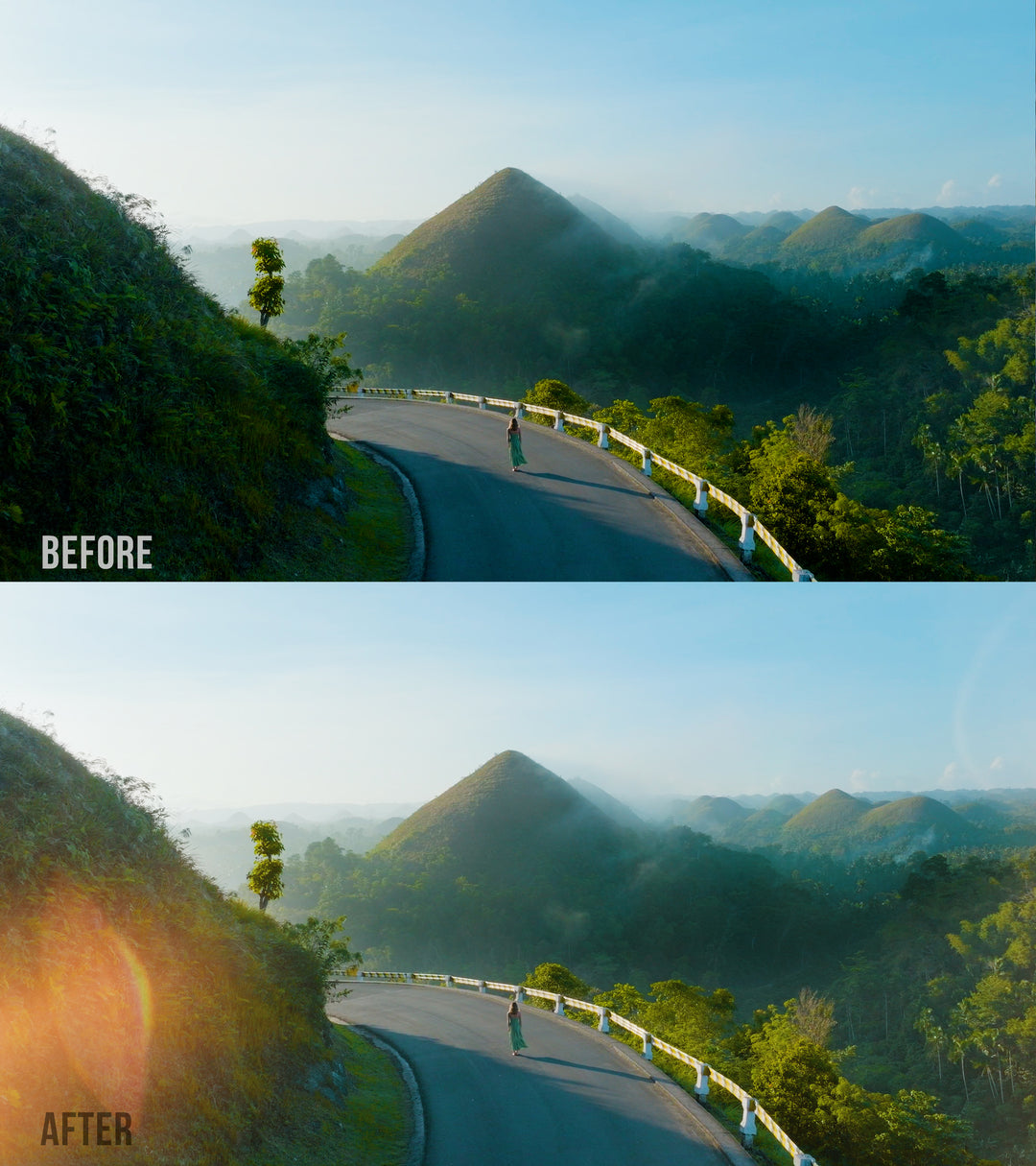 Light Leaks & Lens Flares - Video Overlays