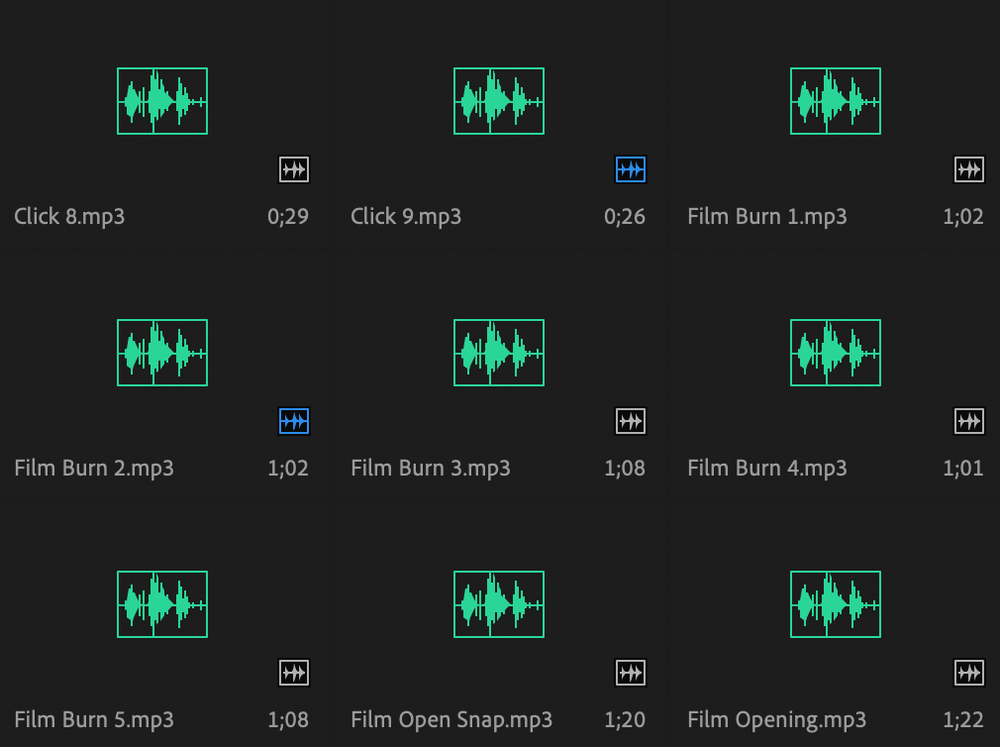 Film Camera Sound Effects
