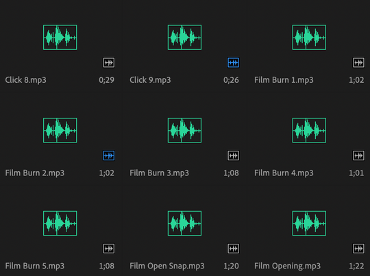 Film Camera Sound Effects